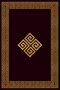 Mijölnir Juego de alfombrillas de baño CT-5073 de 2 piezas